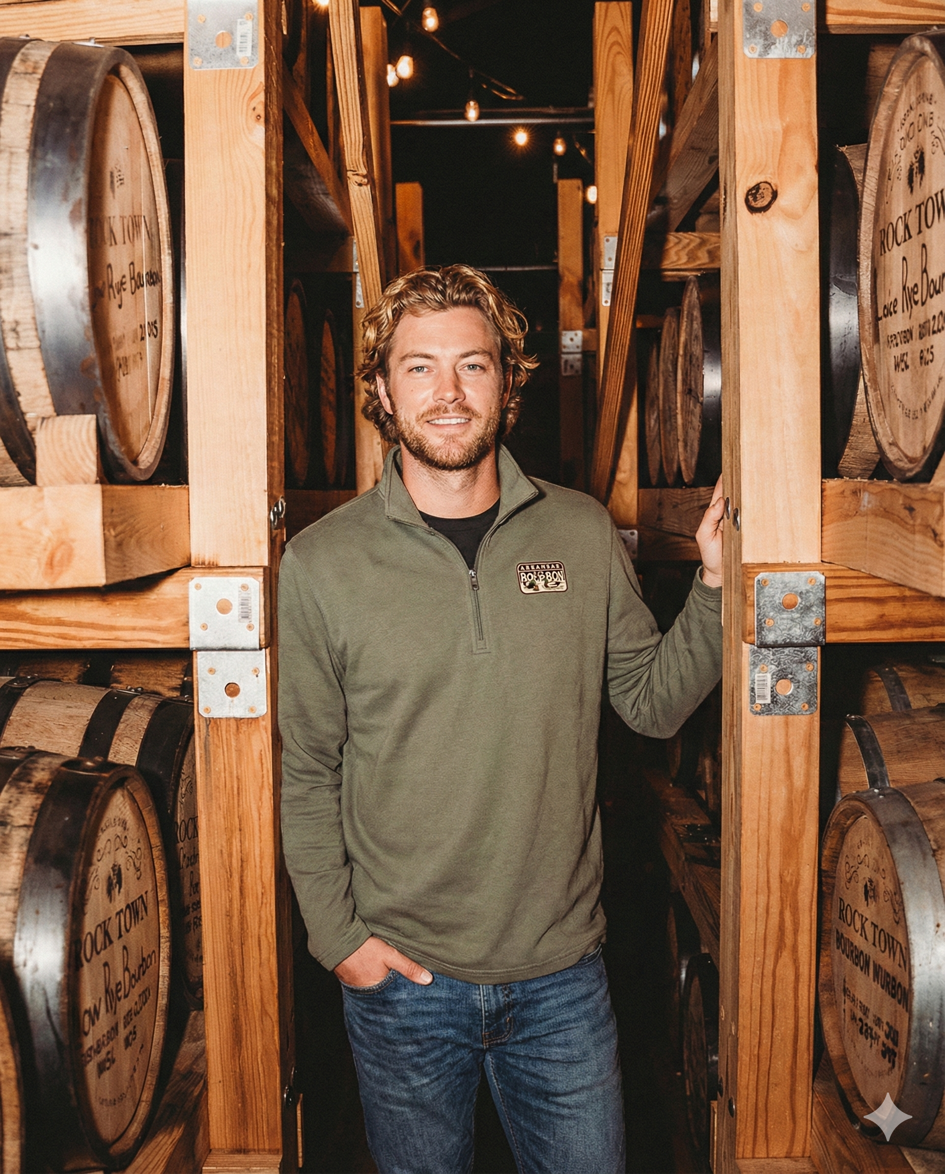 Rice Bourbon Quarter Zip – Rock Town Distillery