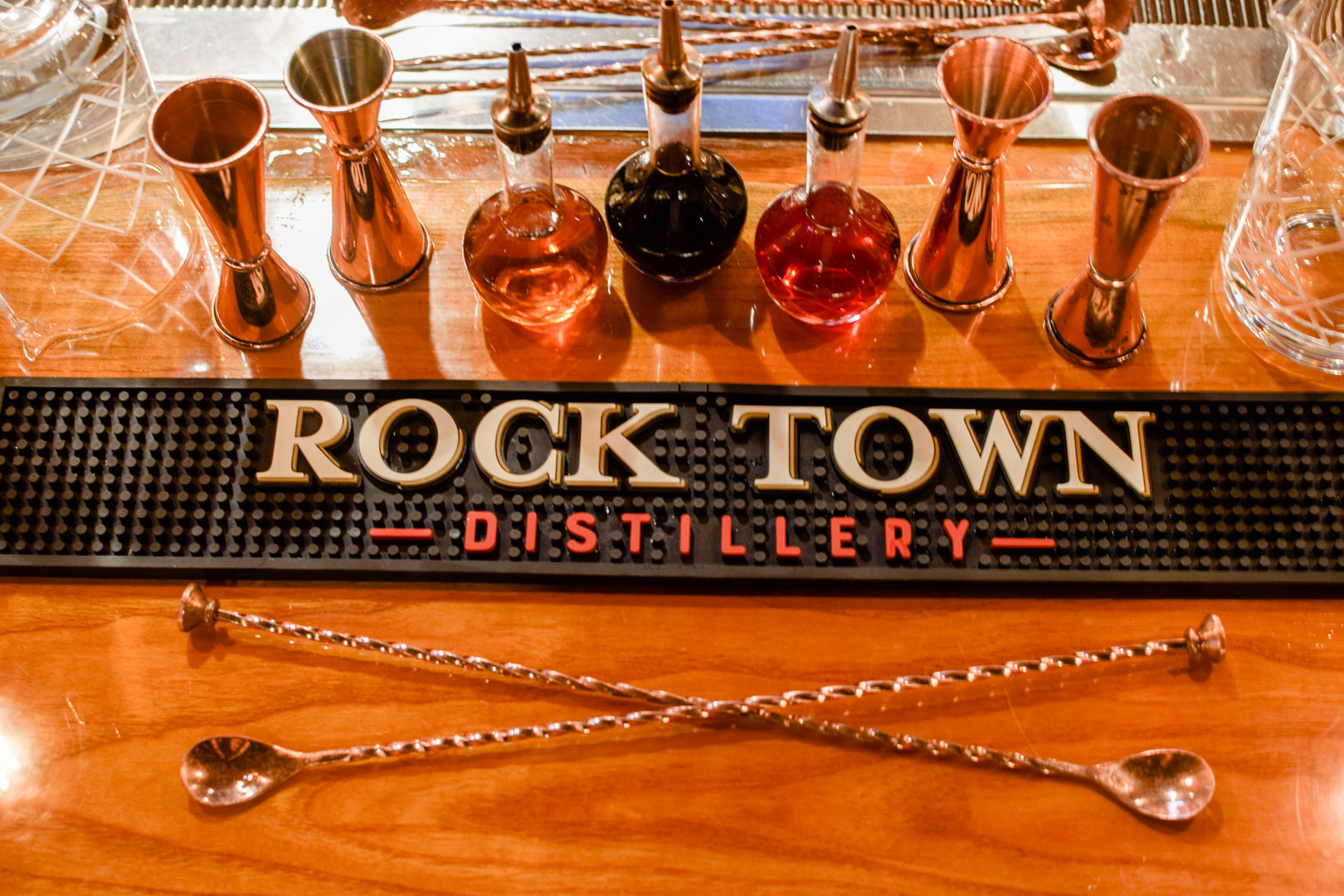 Bar Drink Mat Long Rock Town Distillery bar-drink-mat-long-rock-town-distillery