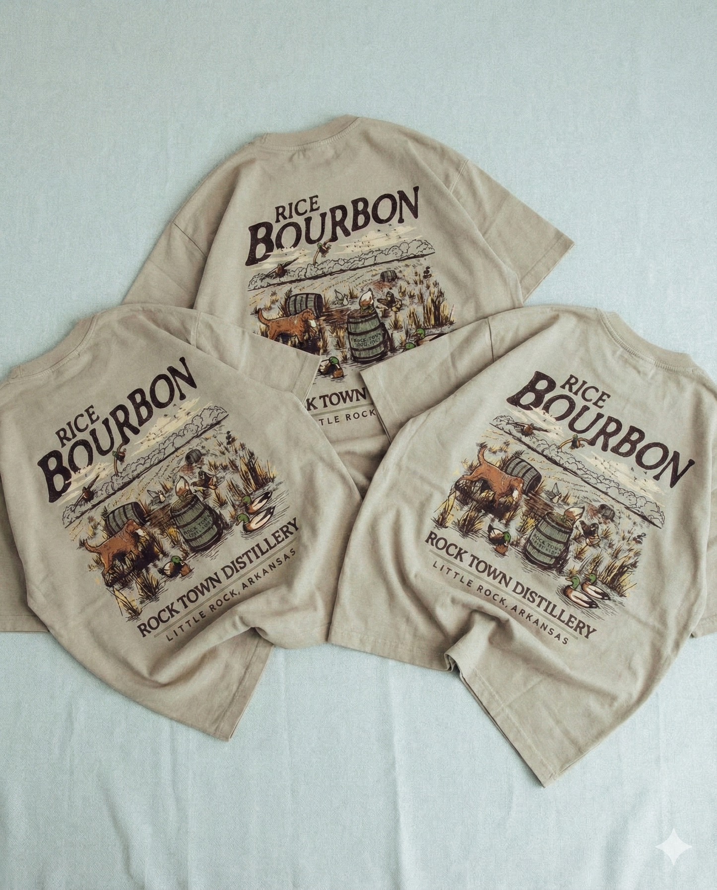 Rice Bourbon Short Sleeve T-Shirt
