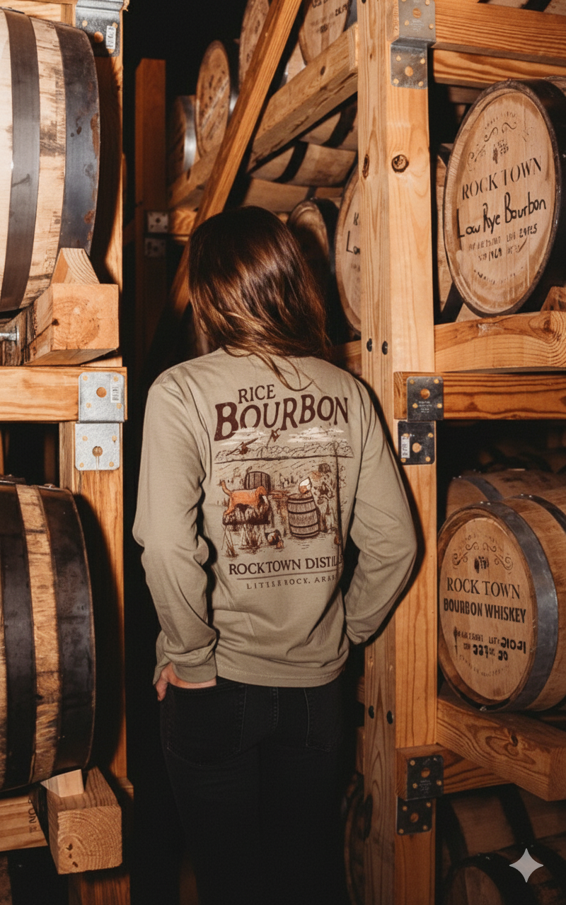 Rice Bourbon Long Sleve T-Shirt