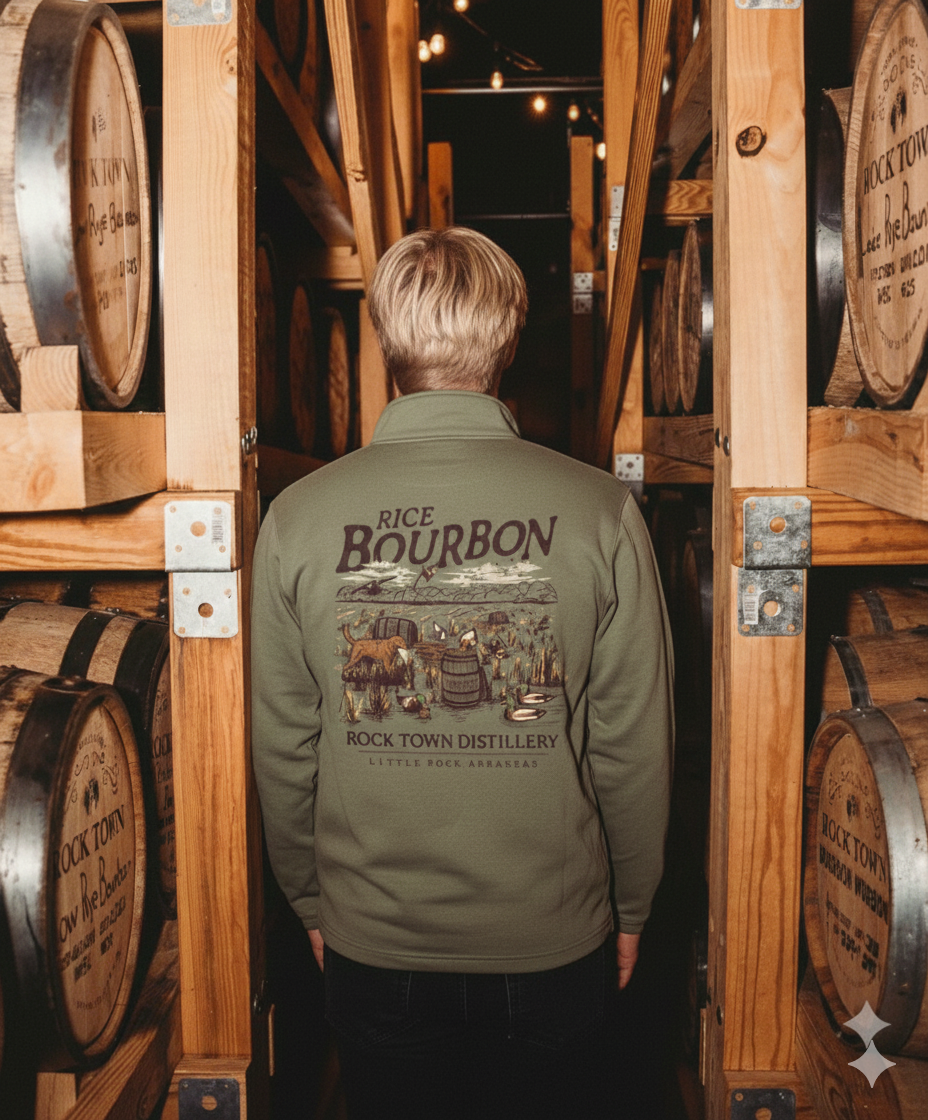 Rice Bourbon Quarter Zip