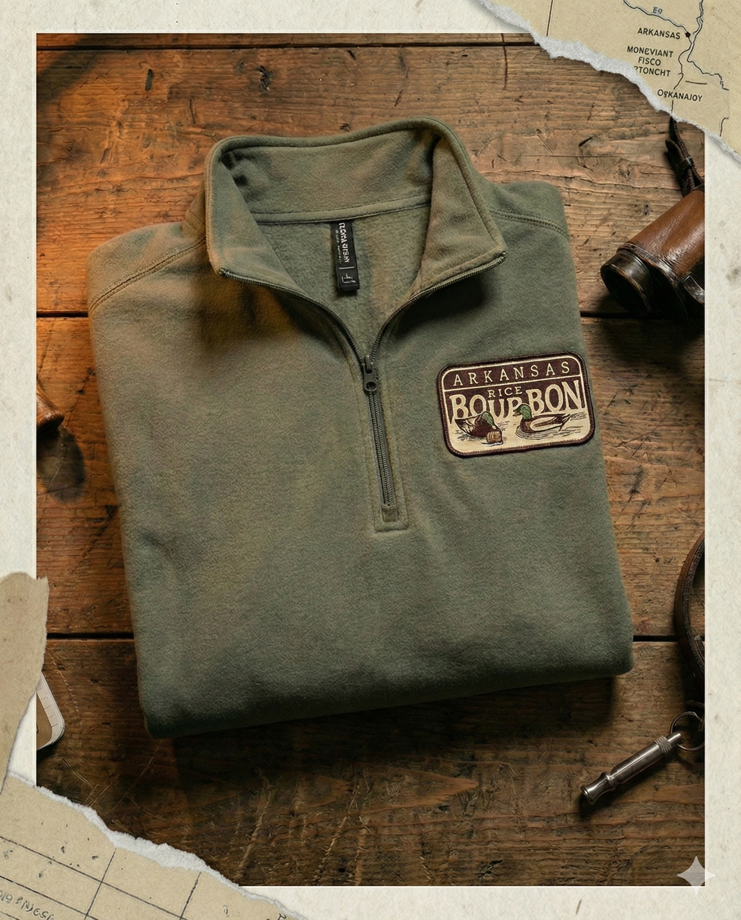 Rice Bourbon Quarter Zip