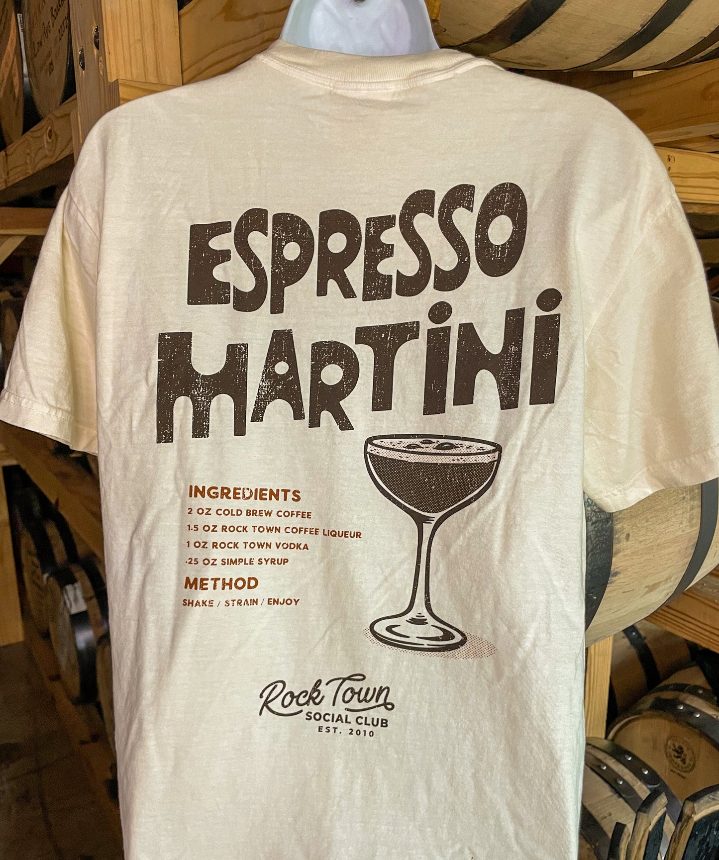 Rock Town Social Club Shirt - Espresso Martini