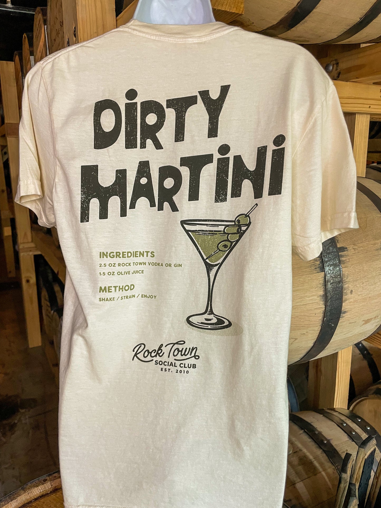 Rock Town Social Club Shirt - Dirty Martini