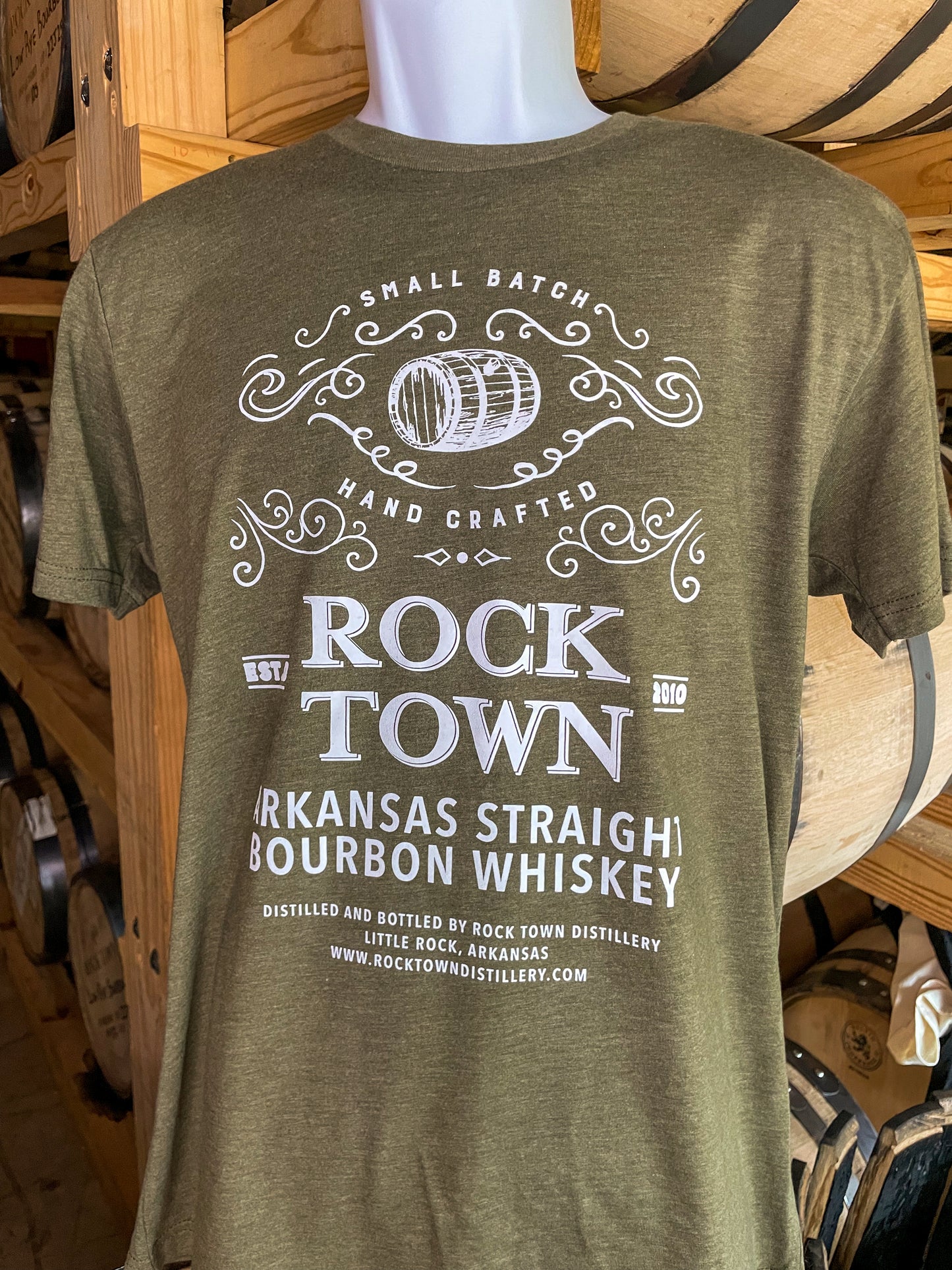 Arkansas Bourbon T-shirt - light green